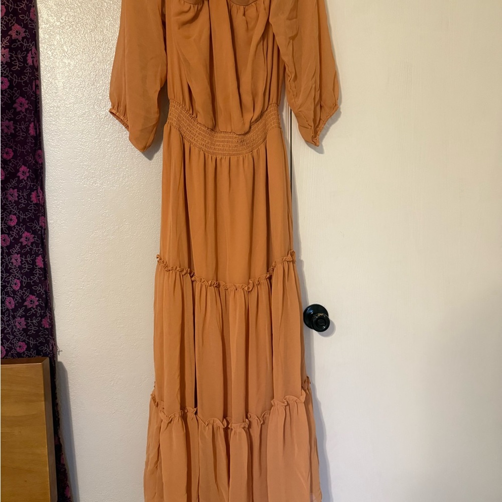 Terracotta Maxi Dress